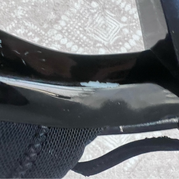 Black Michael Kors Heel Sandals- with Zipper detail - Picture 6 of 6